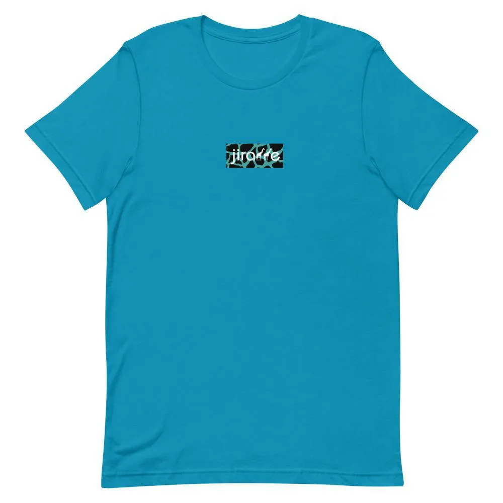 Teal & Black Box Logo Tee