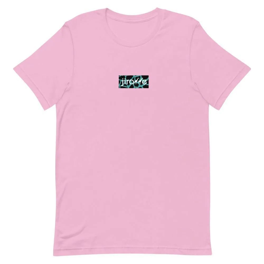 Teal & Black Box Logo Tee