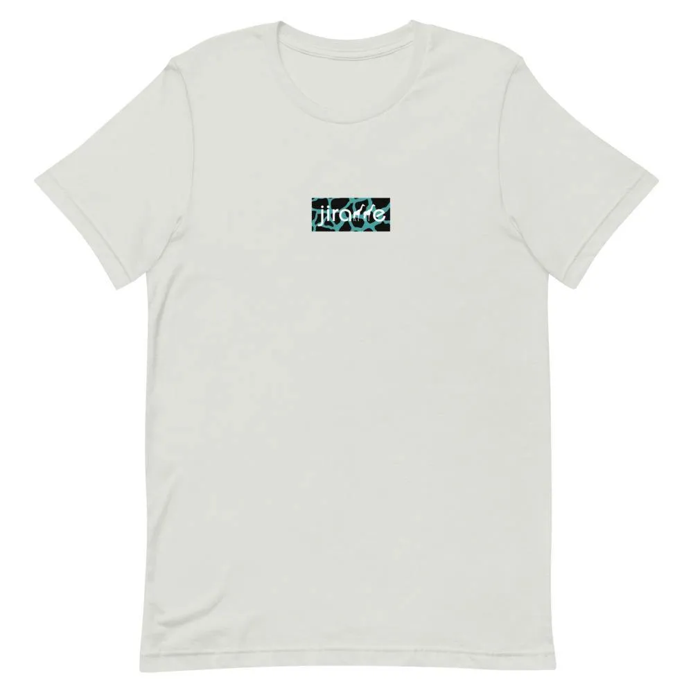 Teal & Black Box Logo Tee