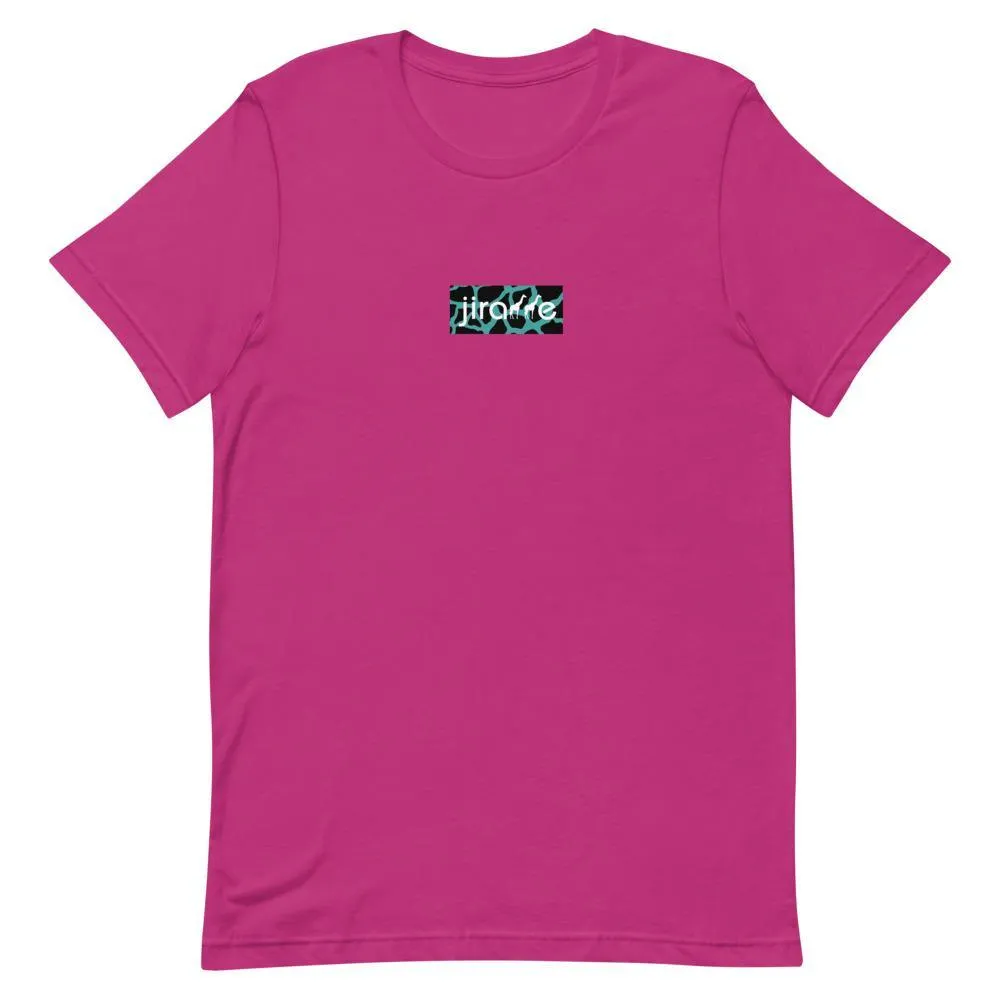 Teal & Black Box Logo Tee
