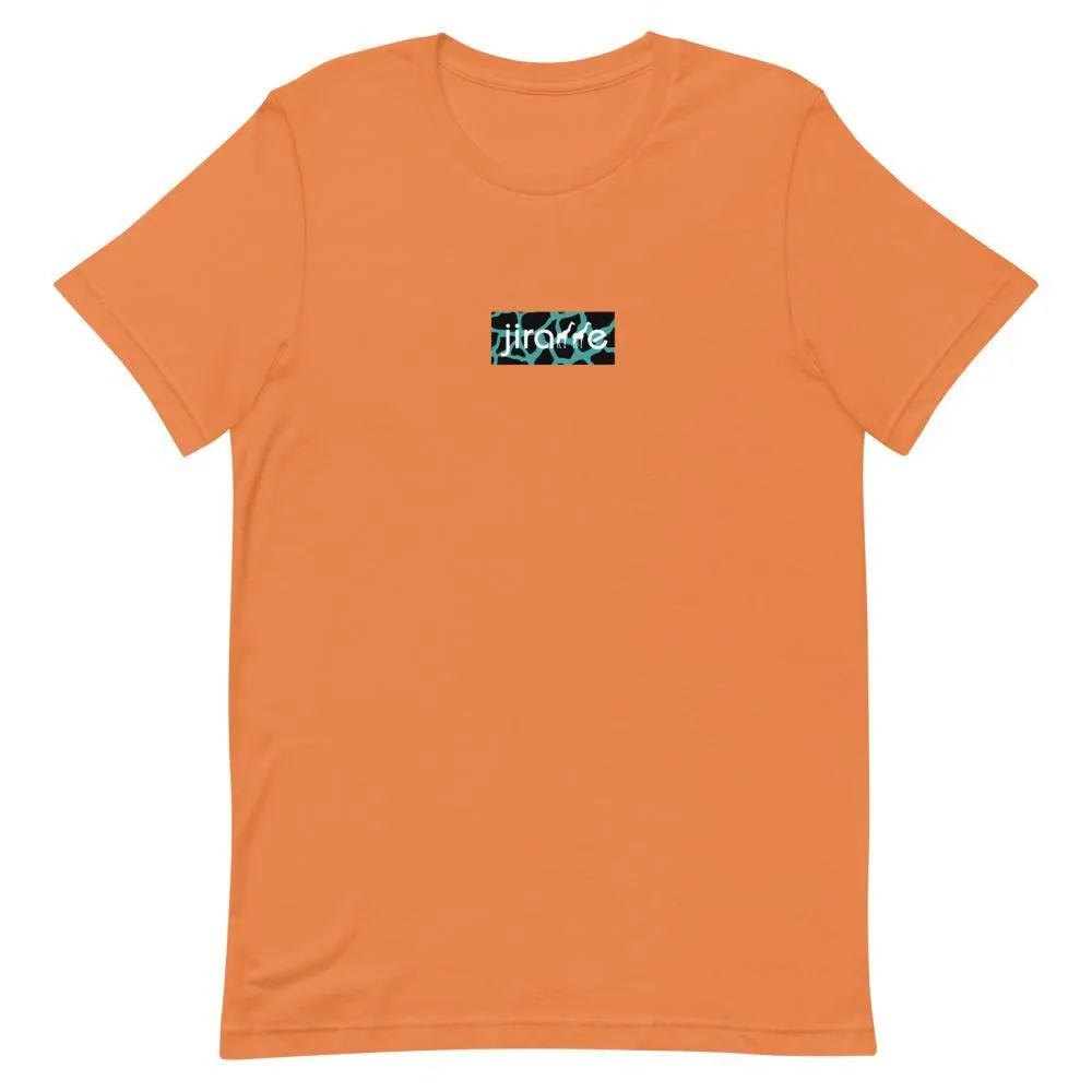 Teal & Black Box Logo Tee