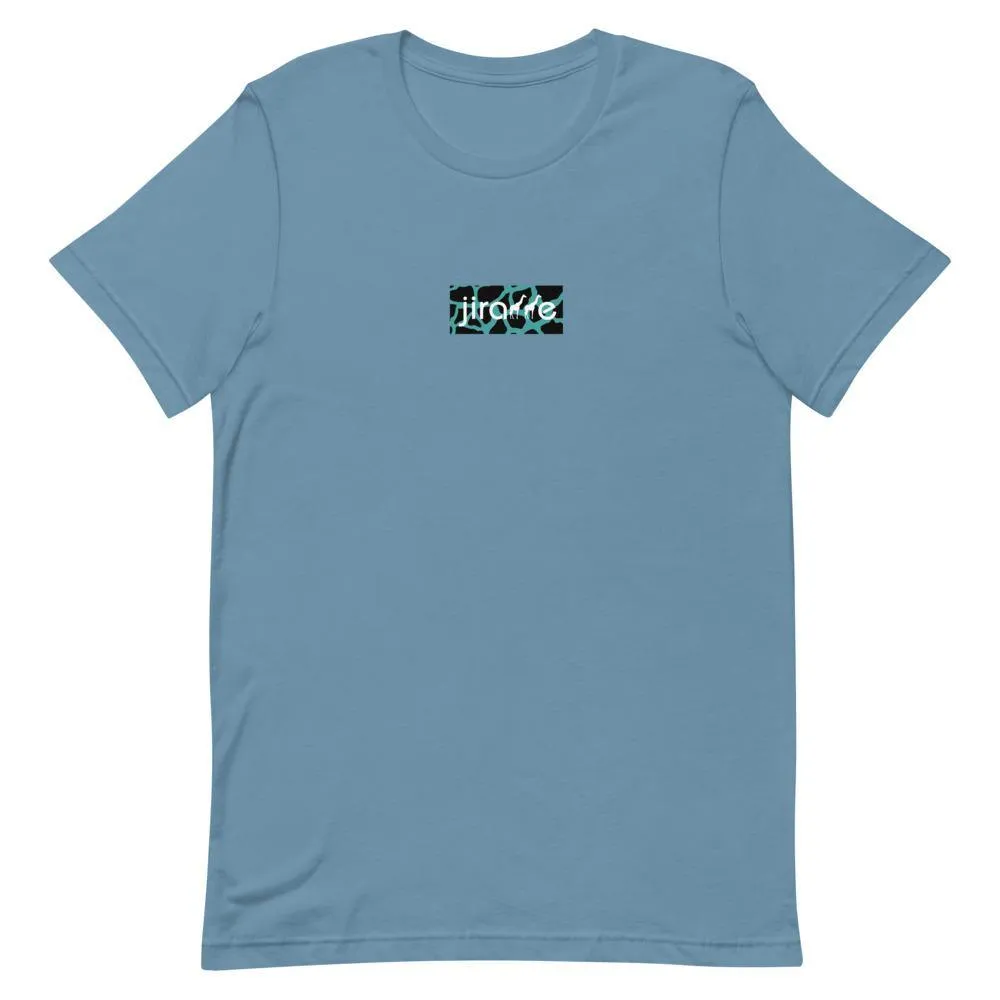 Teal & Black Box Logo Tee