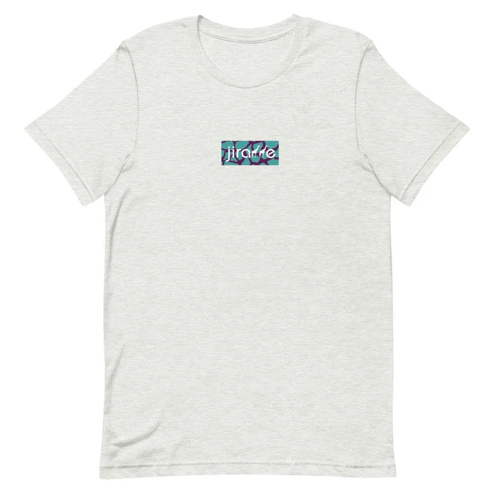 Teal & Magenta Box Logo Tee