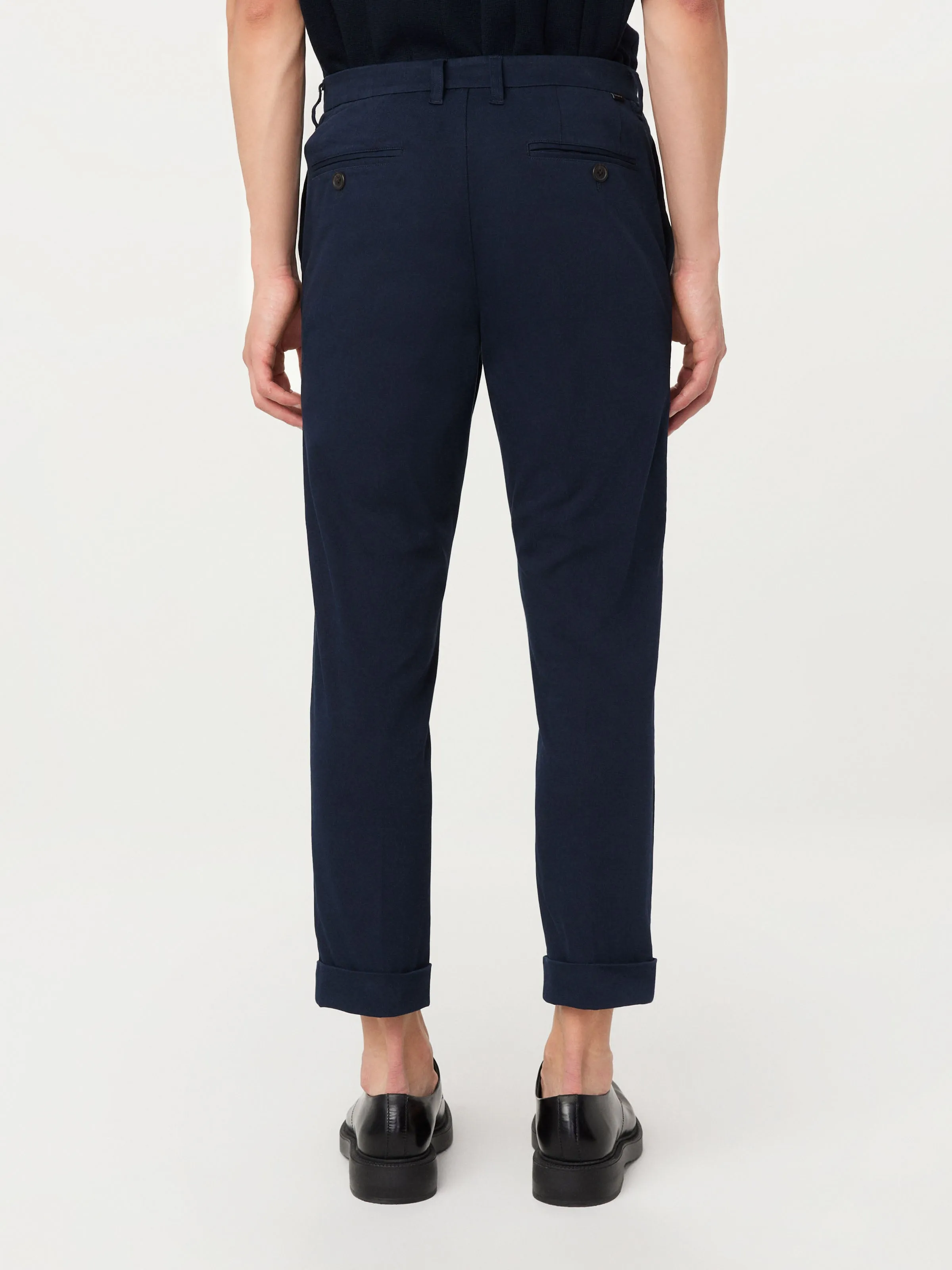 The Colin Chino Pant in Deep Blue