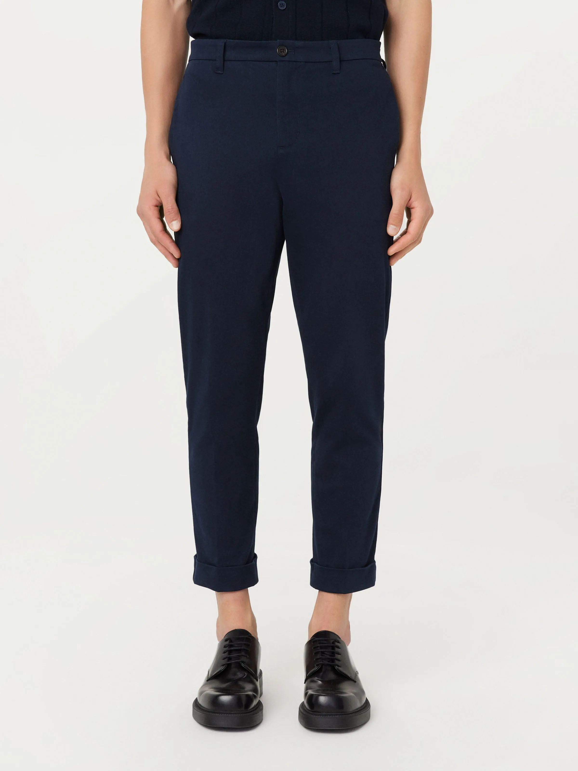 The Colin Chino Pant in Deep Blue