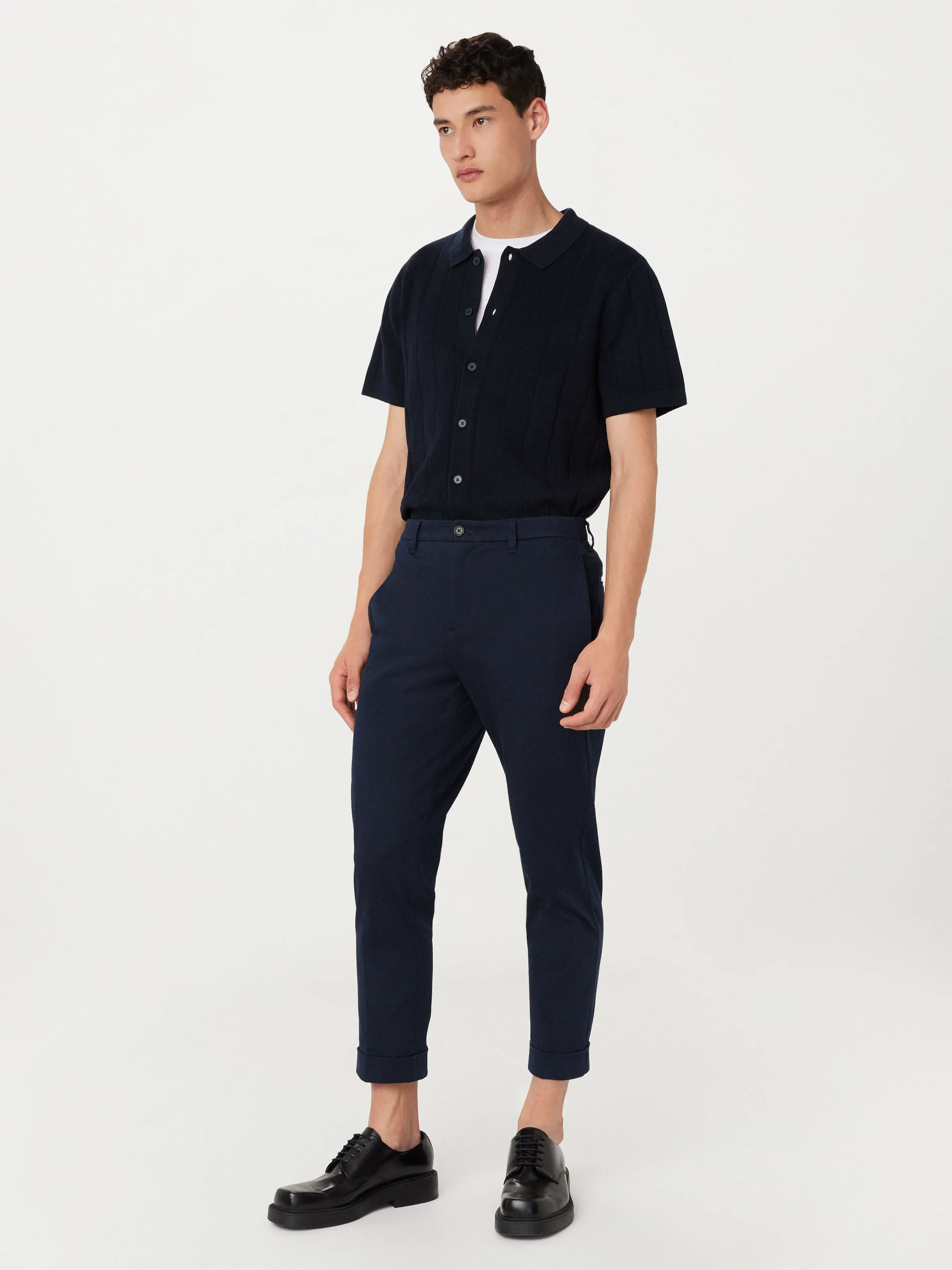 The Colin Chino Pant in Deep Blue