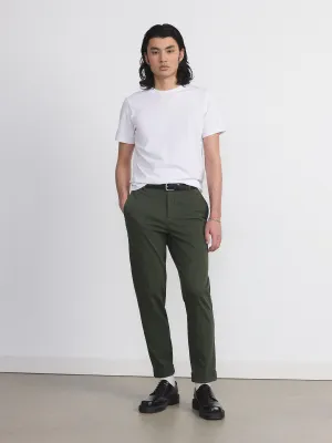 The Flex Colin Chino Pant in Deep Green