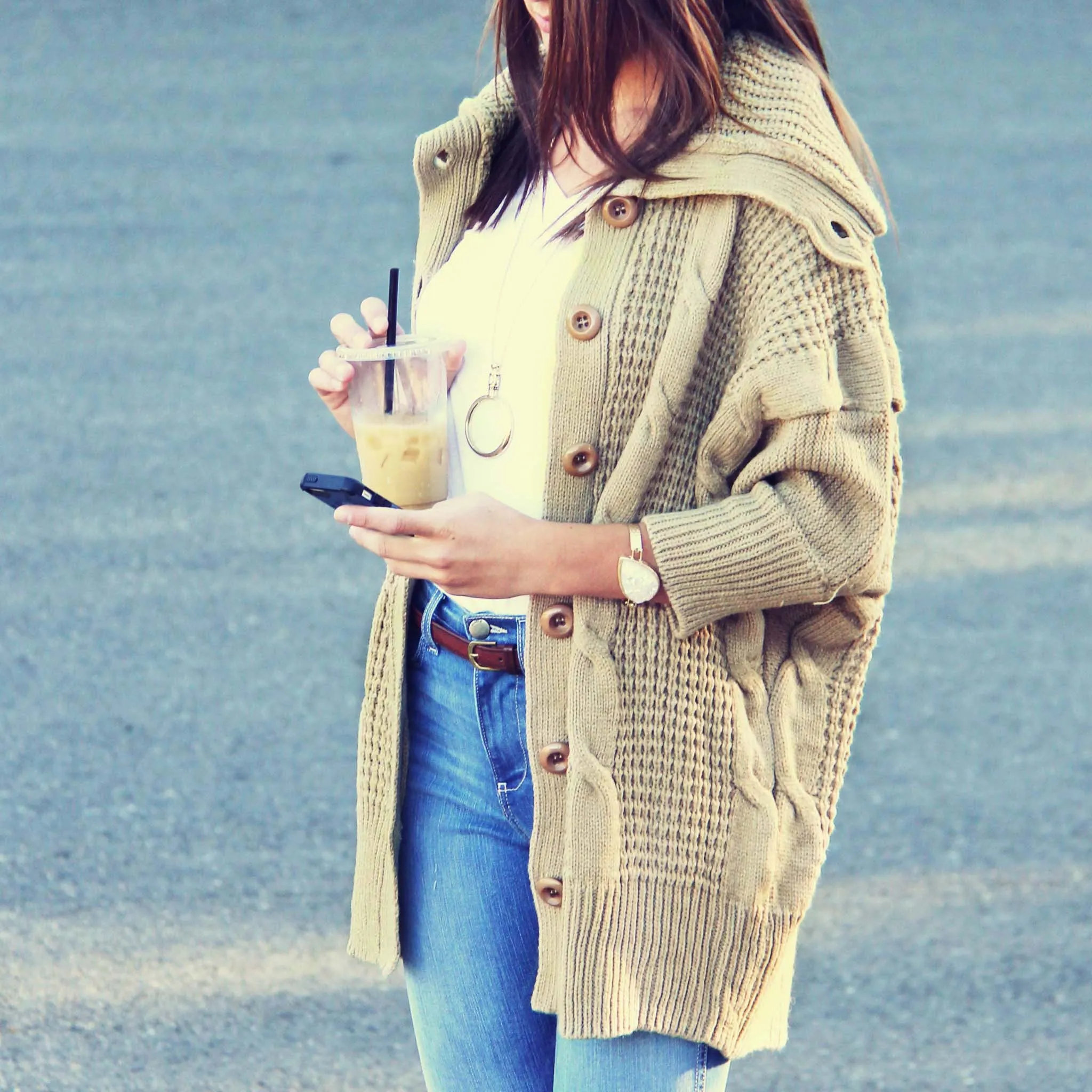The Lone Wolf Sweater Coat