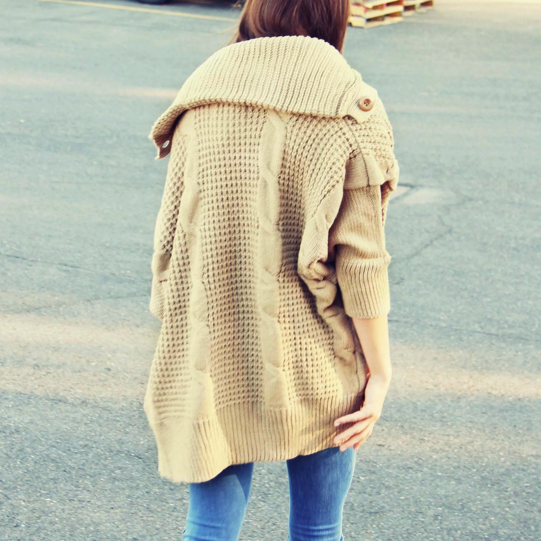 The Lone Wolf Sweater Coat