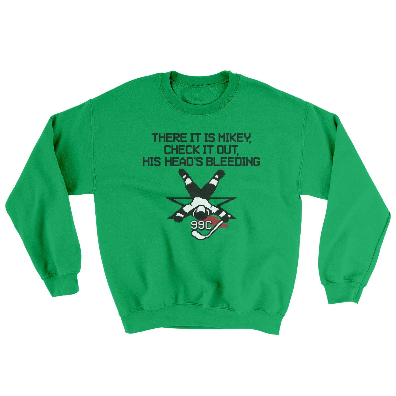 There It Is Mikey His Head Is Bleeding Ugly Sweater