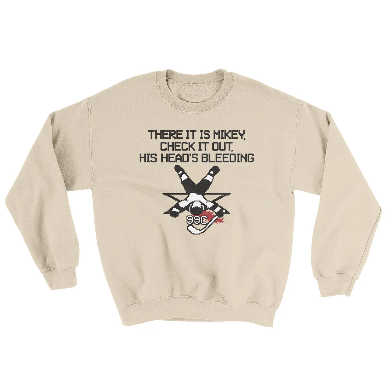 There It Is Mikey His Head Is Bleeding Ugly Sweater
