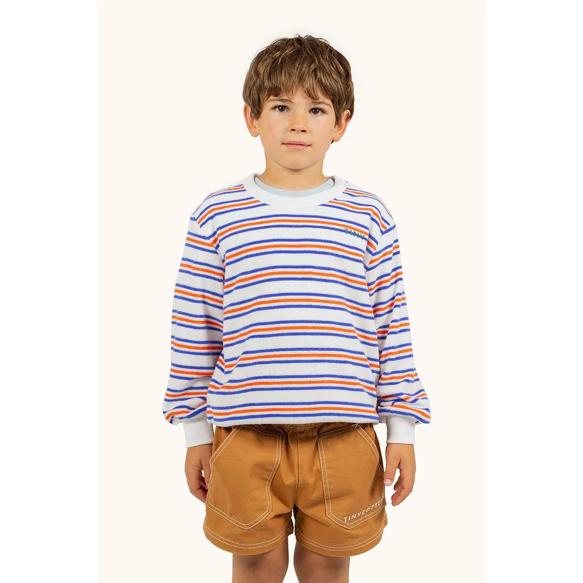 Tiny Cottons - Stripes multicolour sweatshirt