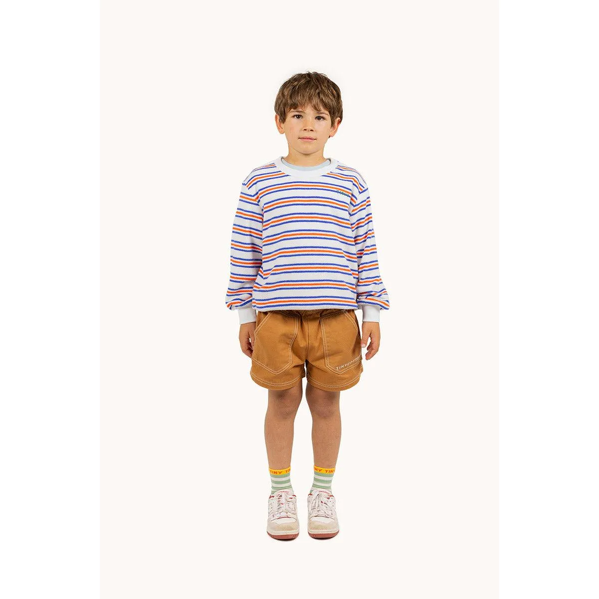 Tiny Cottons - Stripes multicolour sweatshirt