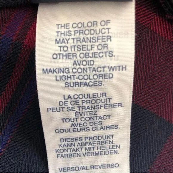 Tommy Hilfiger Tartan Plaid Skirt/Size 0