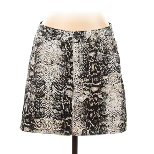 Topshop Snake print Skirt