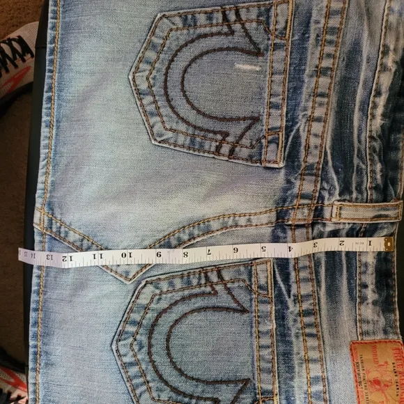 True religion demin skirt, size 28