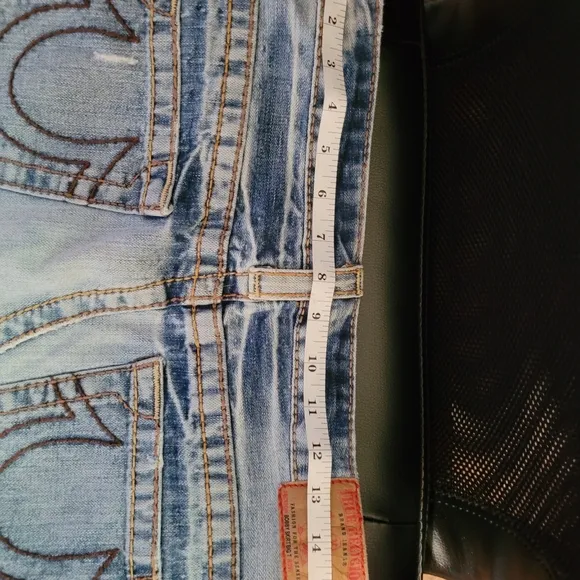 True religion demin skirt, size 28