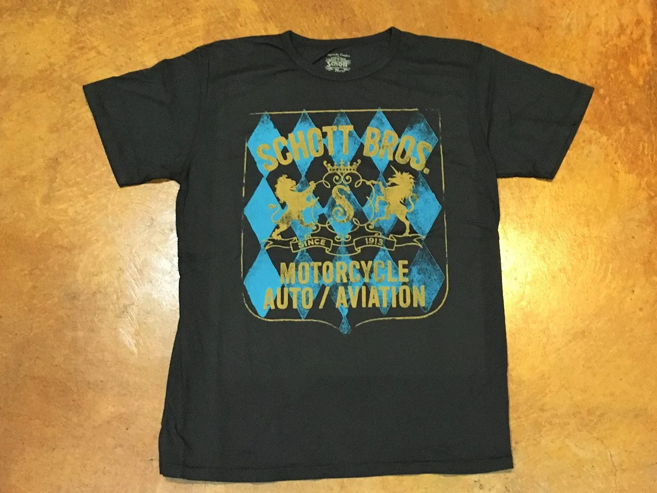 TSHLD1 Schott Crest Logo Tee