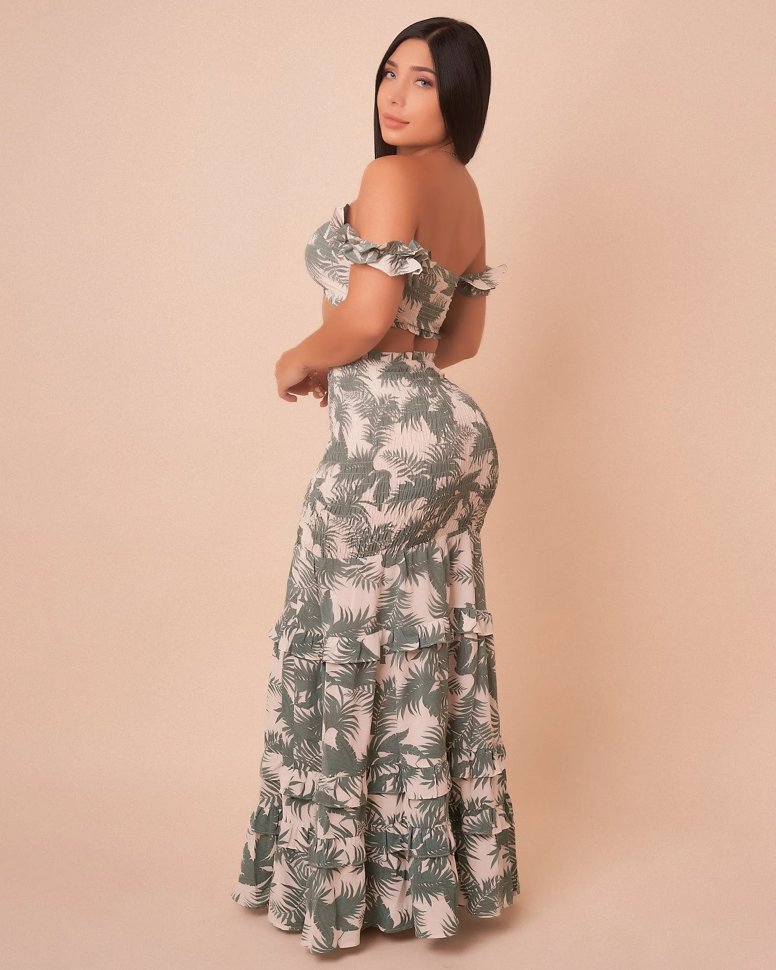 Vacation time Skirt Set