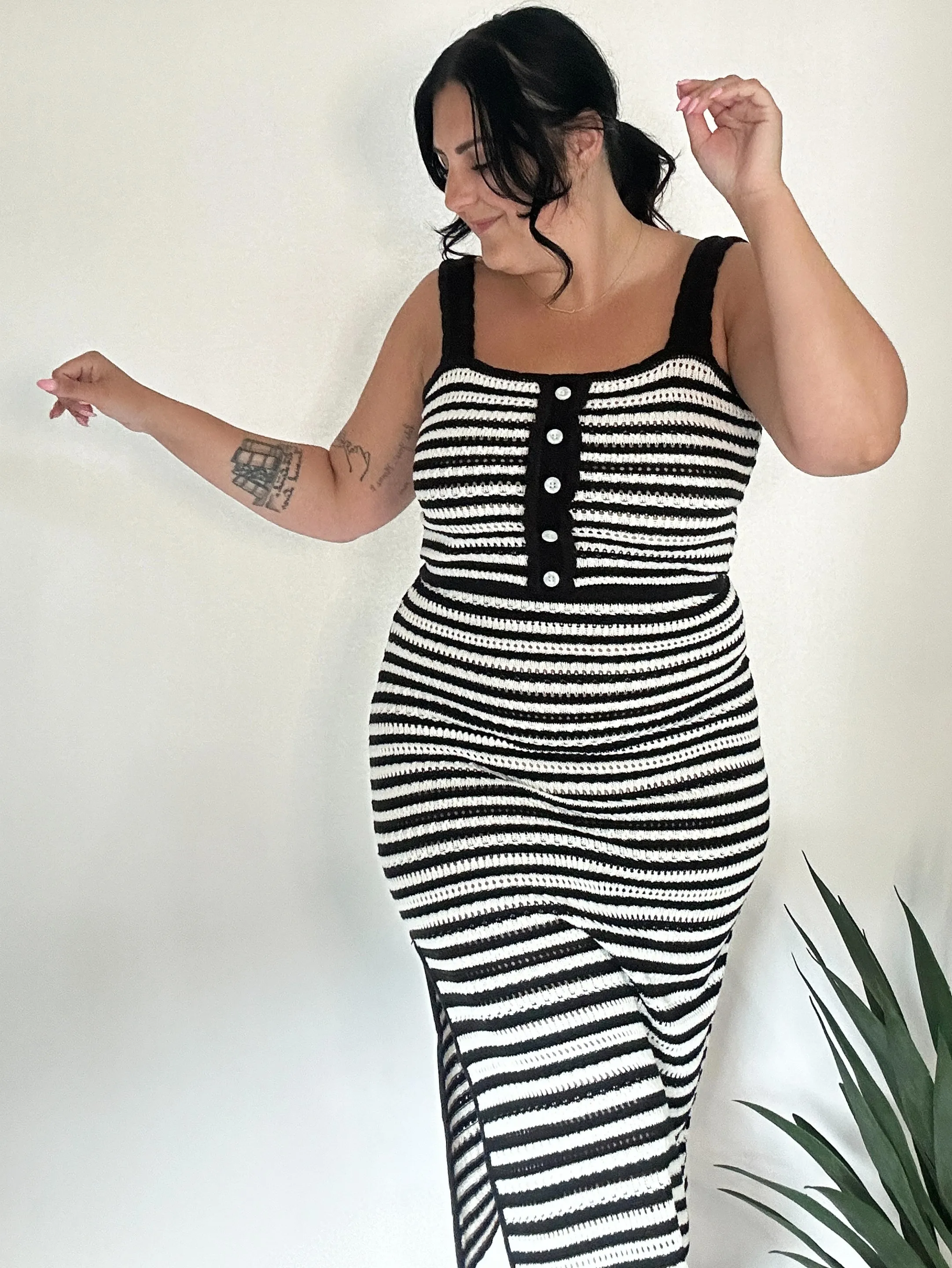 Vacay Crochet Midi Skirt