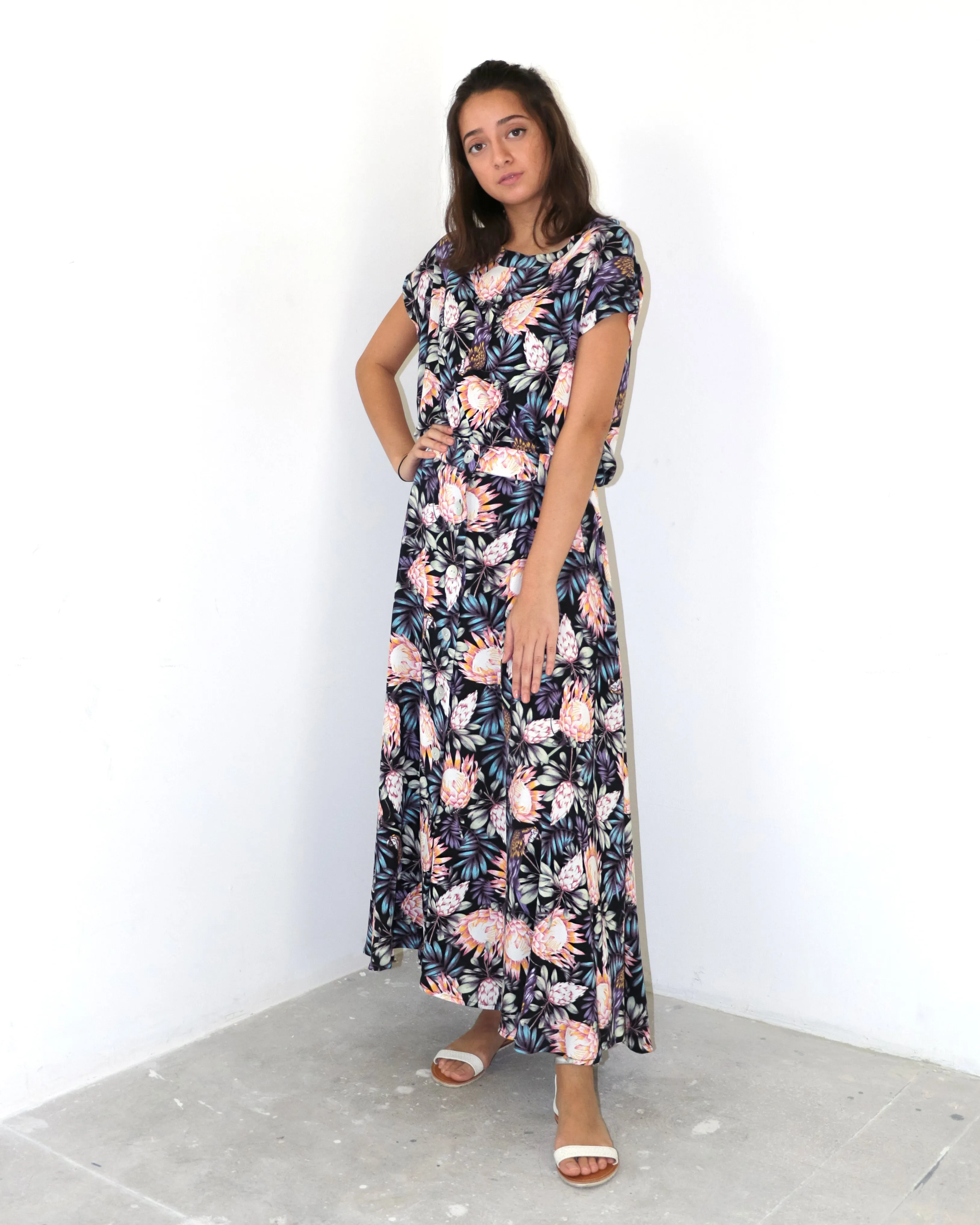 Valentina | Cotton Skirt & Blouse Set