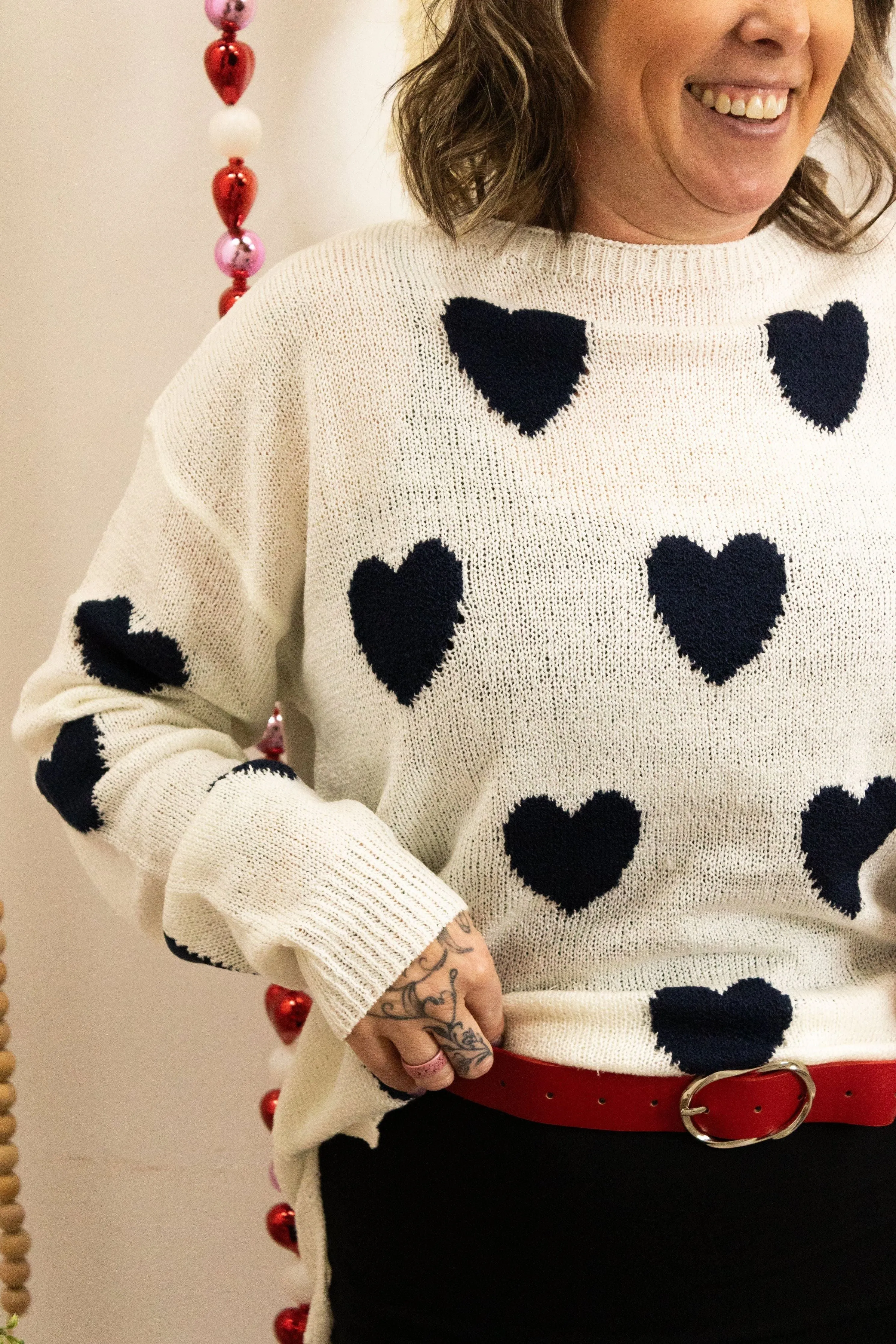 Valentine Heart Sweater