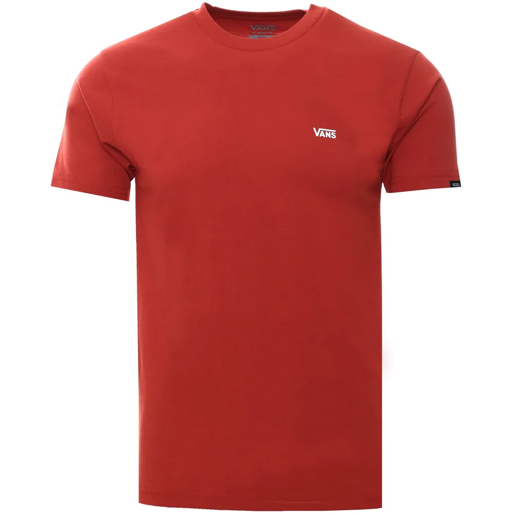 Vans Left Chest Logo Short Sleeved T Shirt