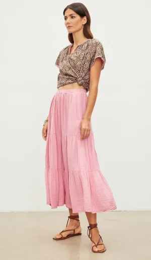 Velvet Ida Top - Rose