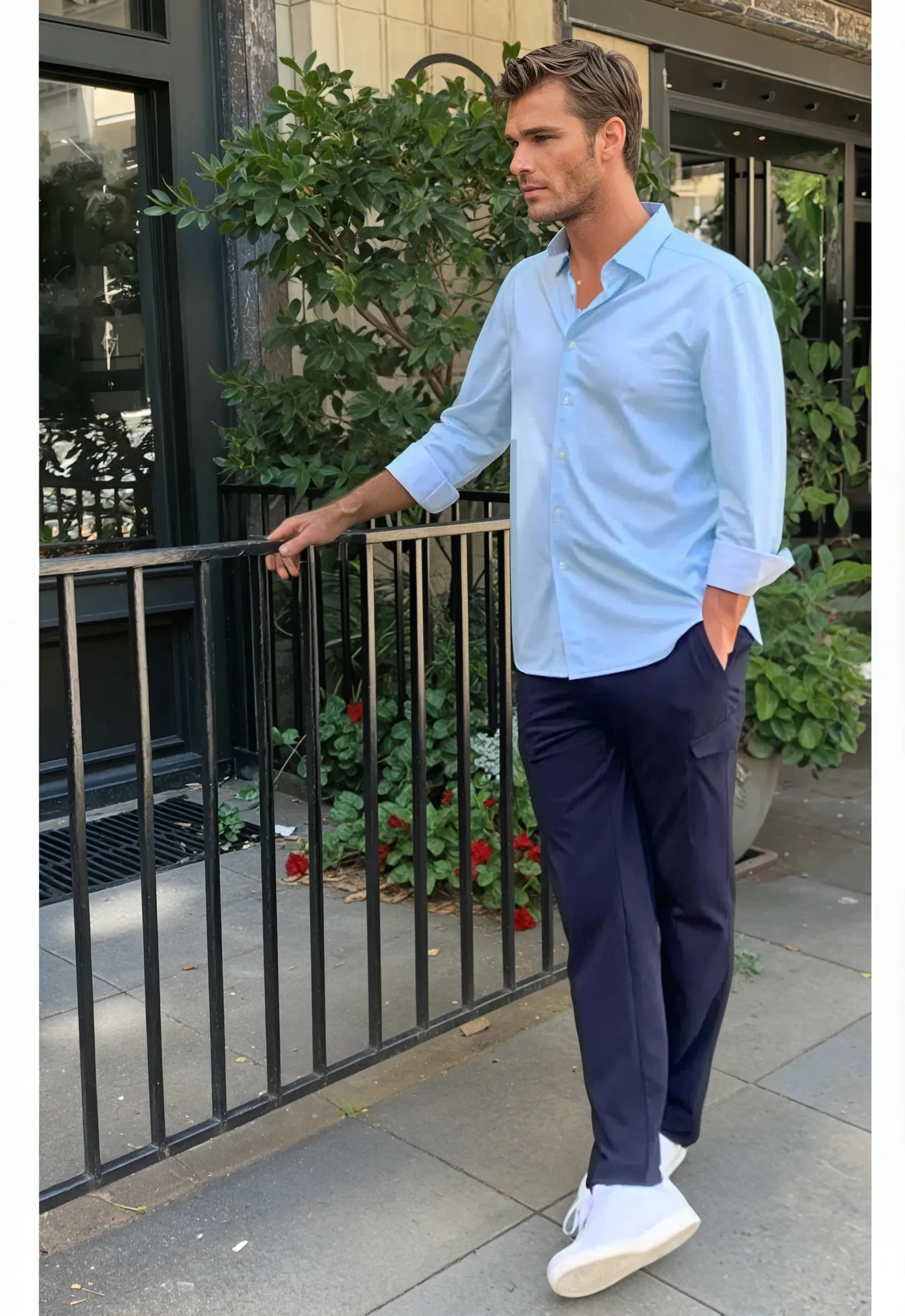 Venture Cargo Pants Navy