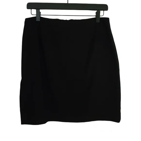 Versailles Black A-line mini Skirt Size 10P