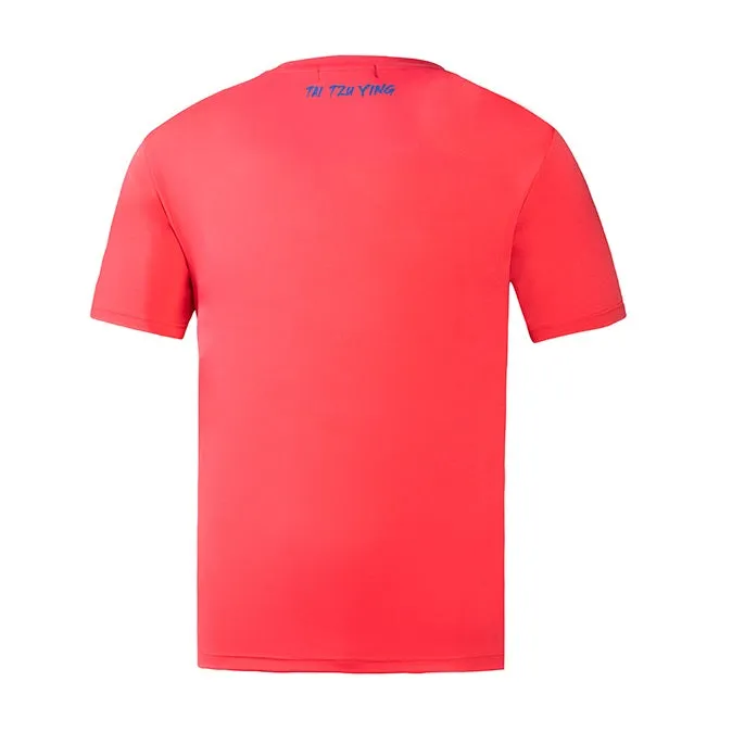 Victor Logo T Shirt Red (Tai Tzu Ying cartoon)