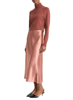 Vince Shaped Hem Slip Skirt