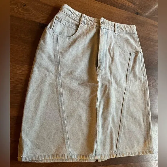 Vintage Denim Skirt
