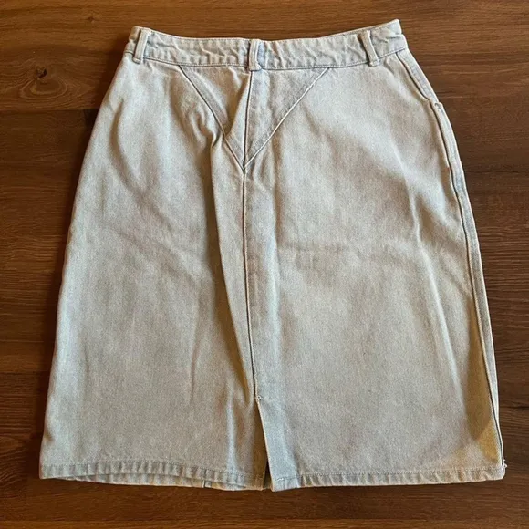 Vintage Denim Skirt