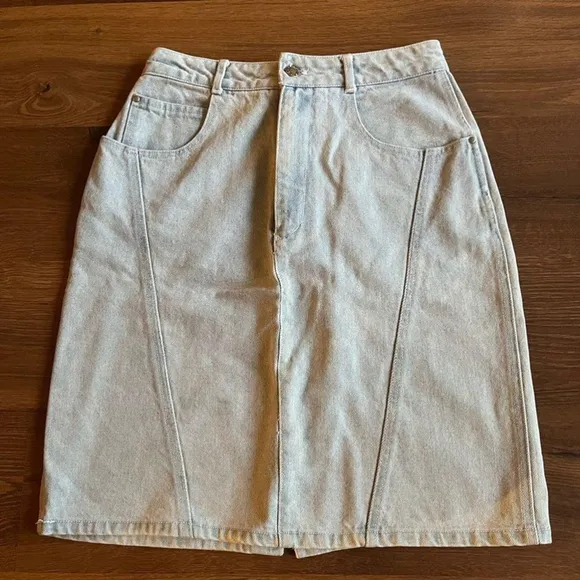Vintage Denim Skirt
