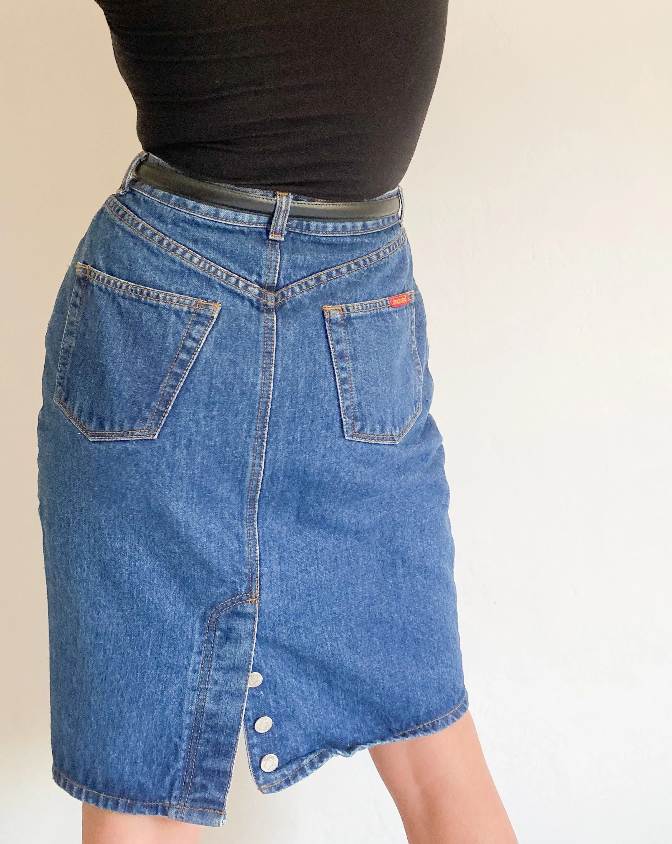Vintage Denim Skirt
