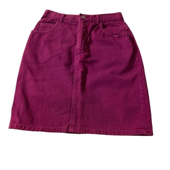 Vintage Guess Georges Marciana Denim skirt tag 28 ( 24)