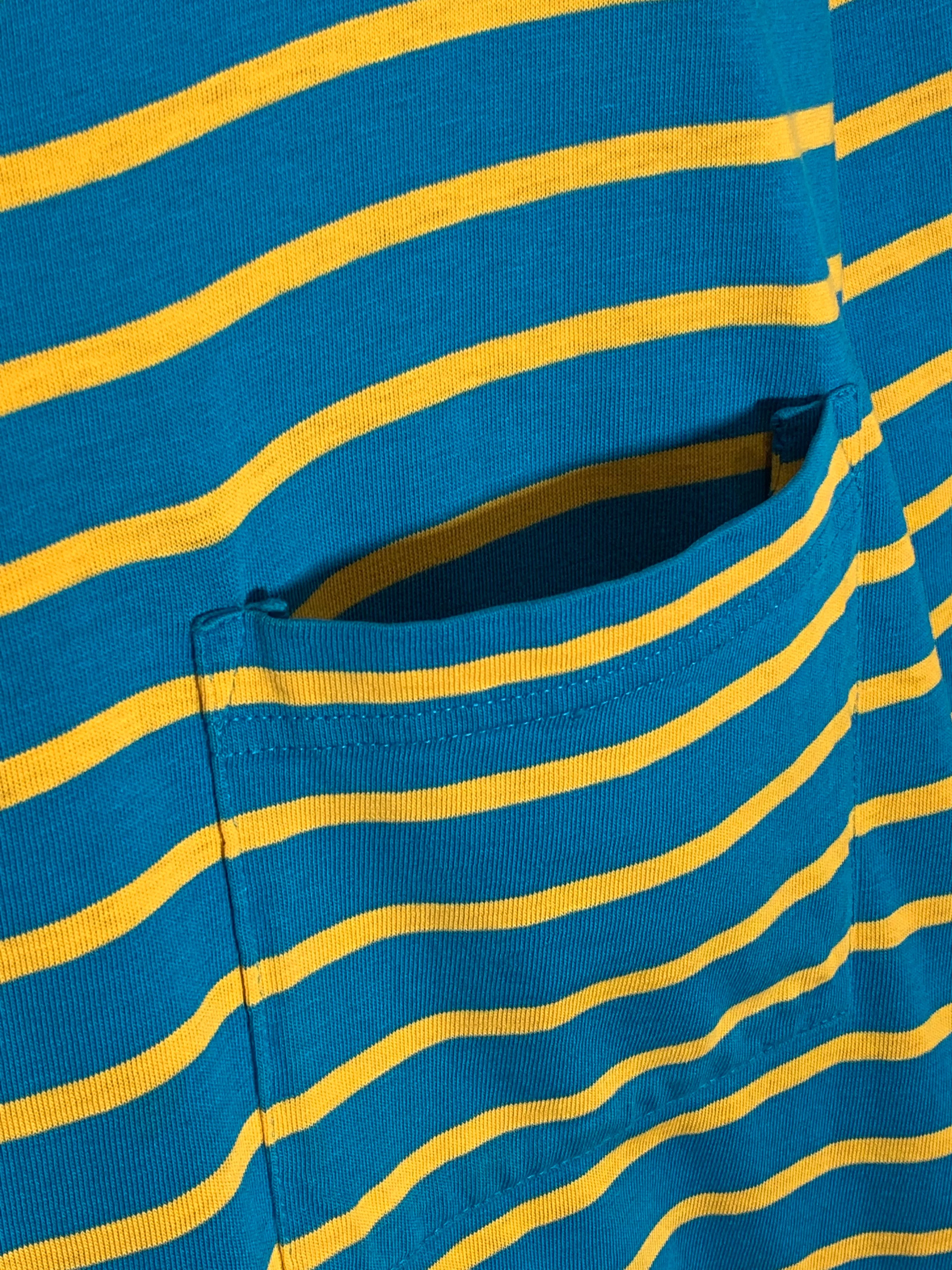 Vintage Striped Pocket Tee (L/XL)
