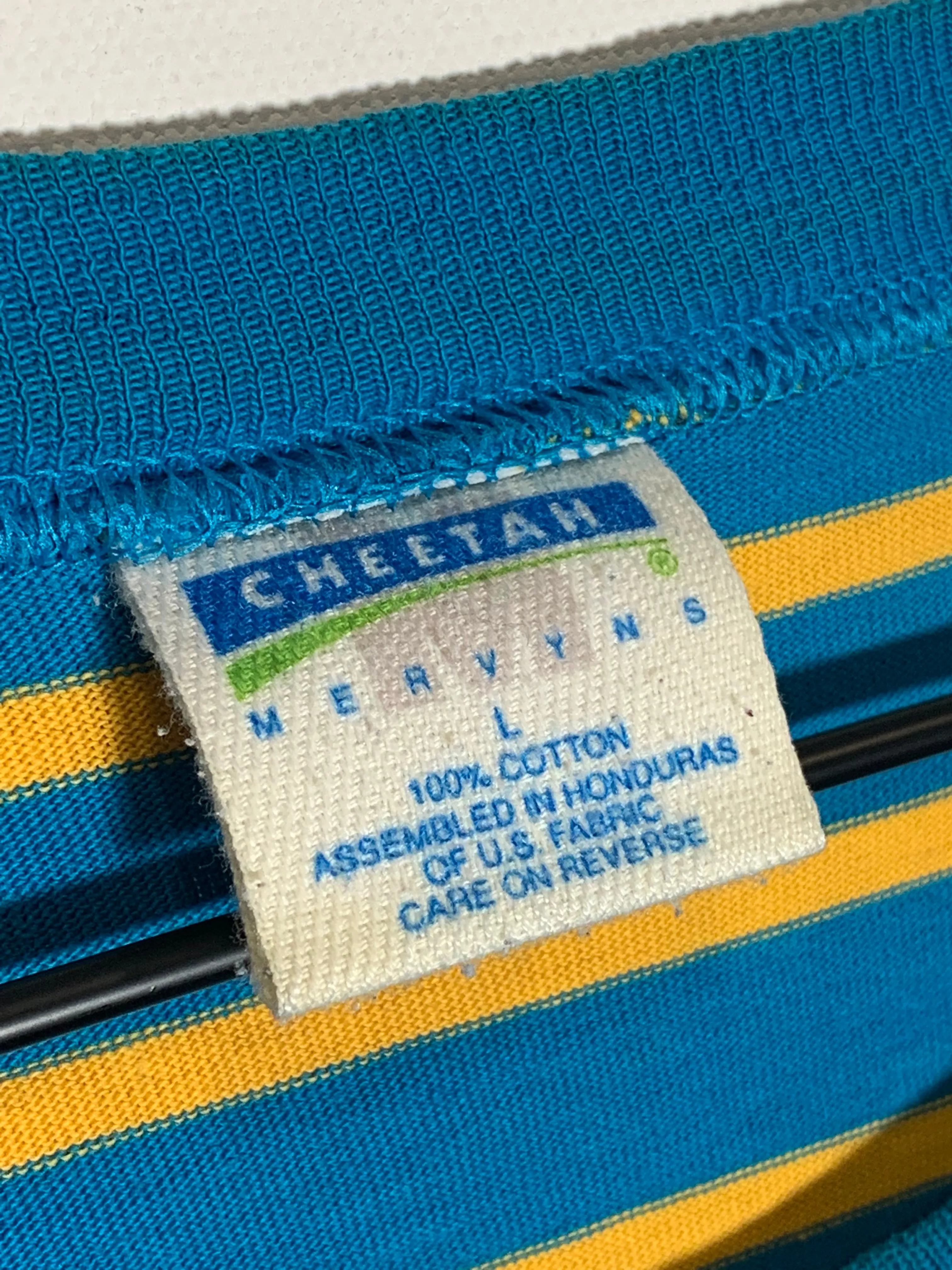 Vintage Striped Pocket Tee (L/XL)
