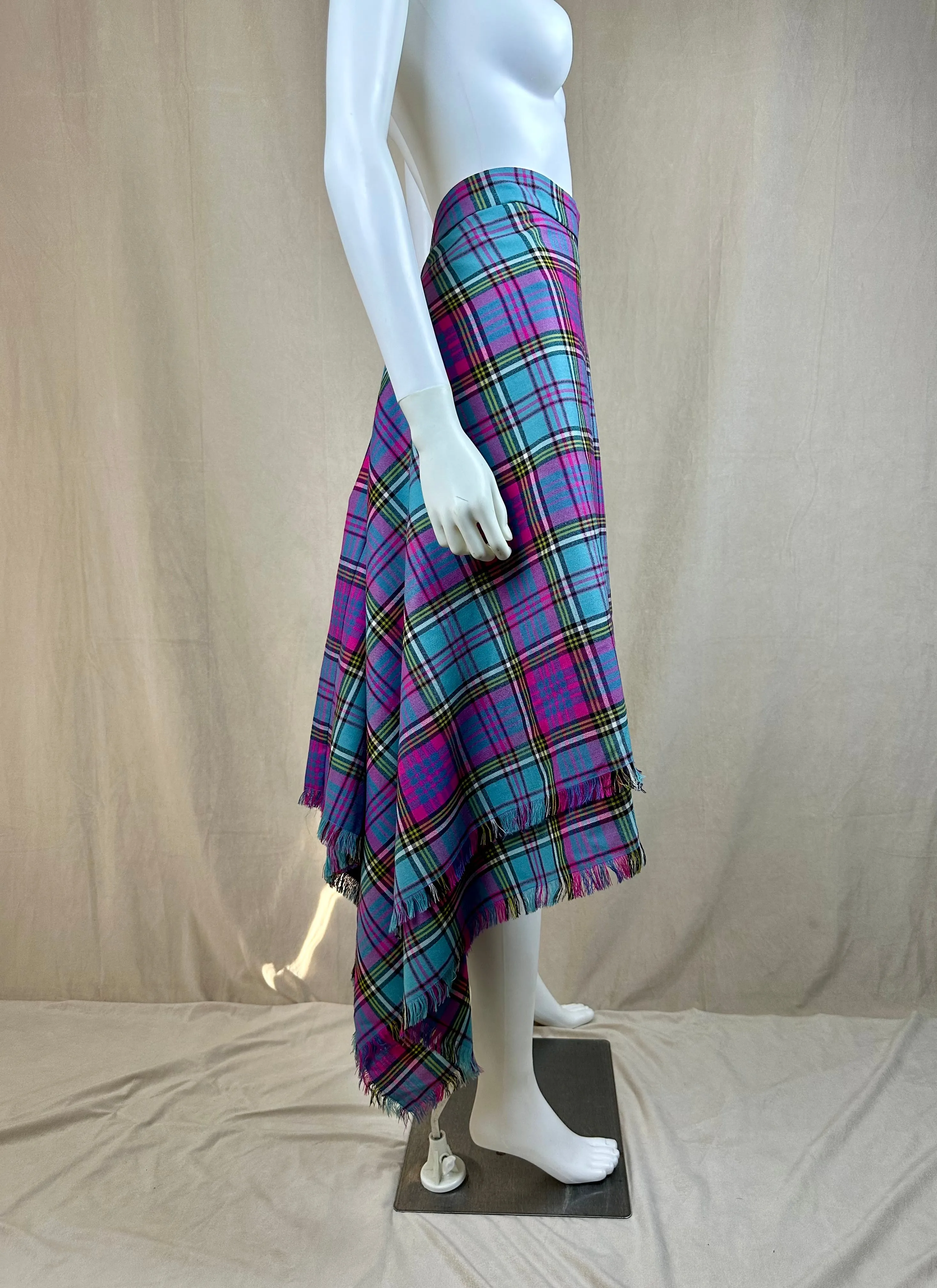 Vivienne Westwood FW 1993 Tartan Wrap Skirt