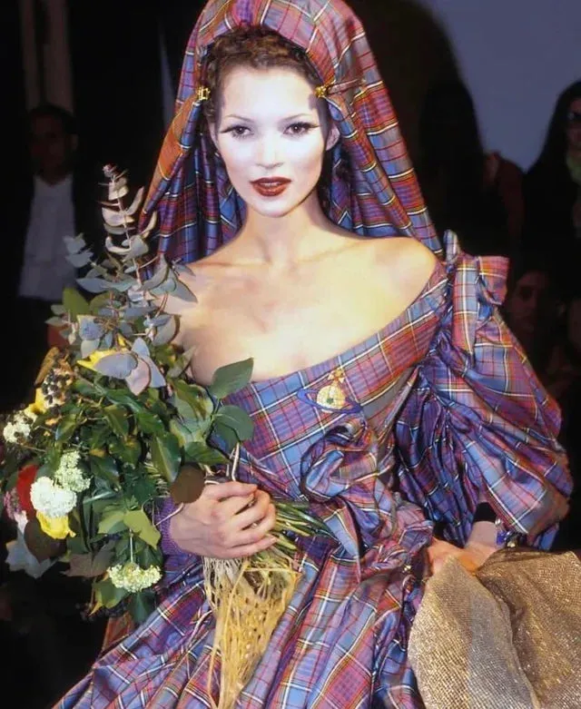 Vivienne Westwood FW 1993 Tartan Wrap Skirt