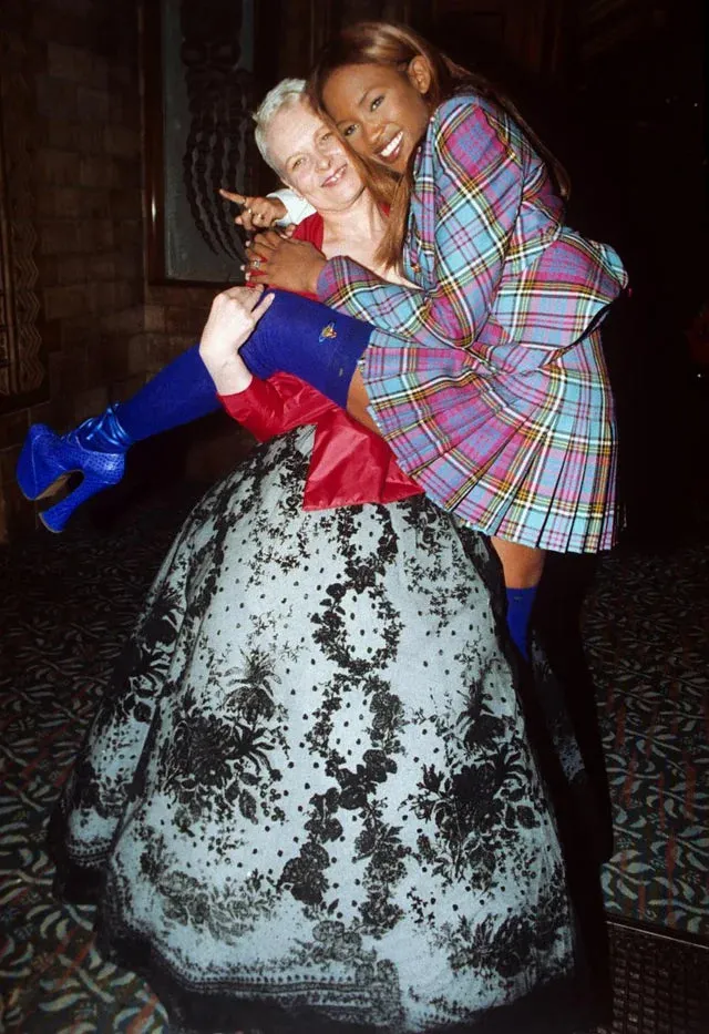Vivienne Westwood FW 1993 Tartan Wrap Skirt