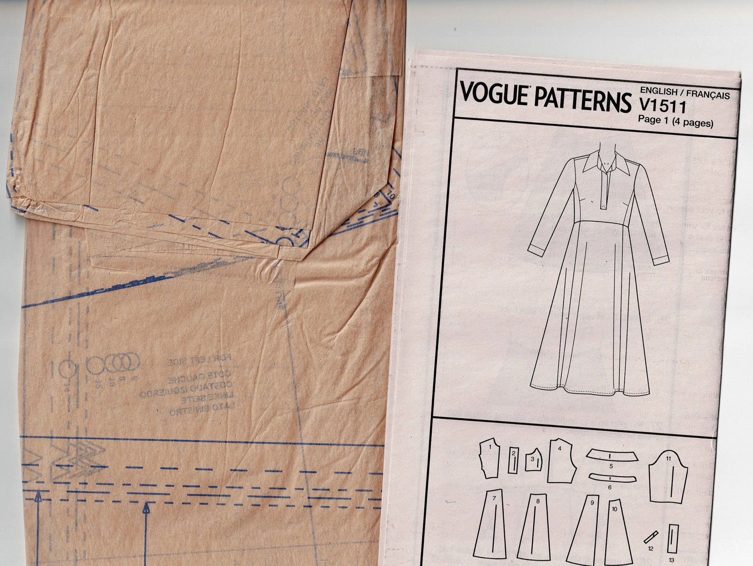 Vogue American Designer 1511 RACHEL COMEY Womens Evening Pullover High Waisted Dress Out Of Print Sewing Pattern Sizes 6 - 14 UNCUT Factory Folded