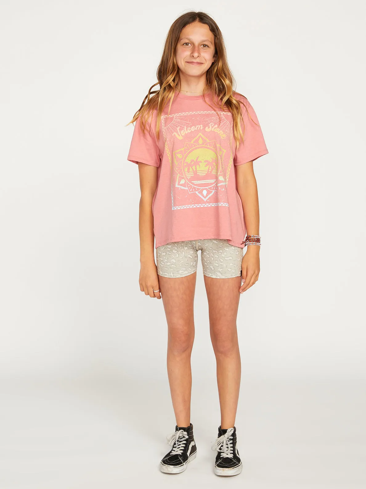 Volcom Girls Truly Stoked BF Short Sleeve Tee