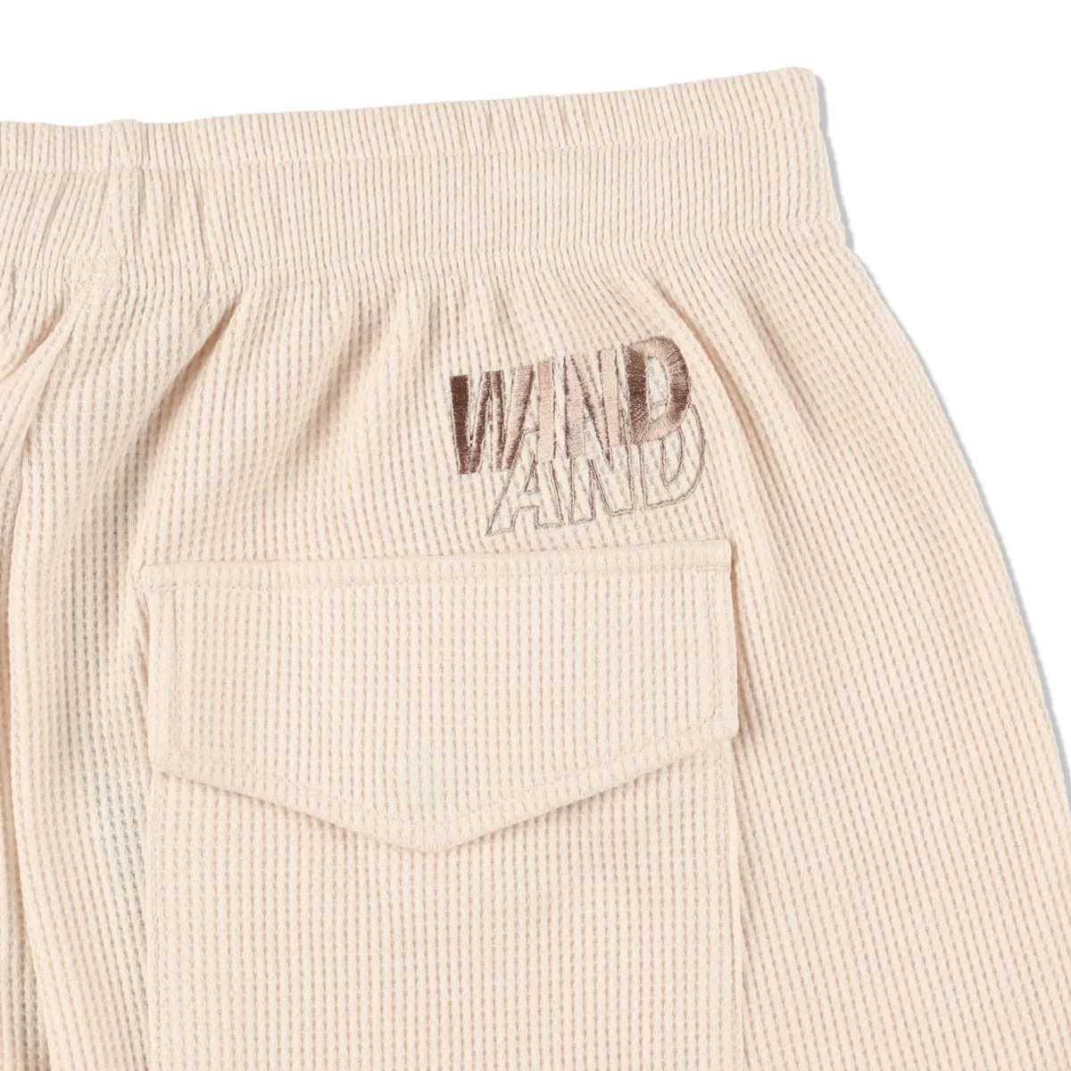 Waffle Cargo Pant Ivory WDS-O-ESS-24-Q3-WAF-04