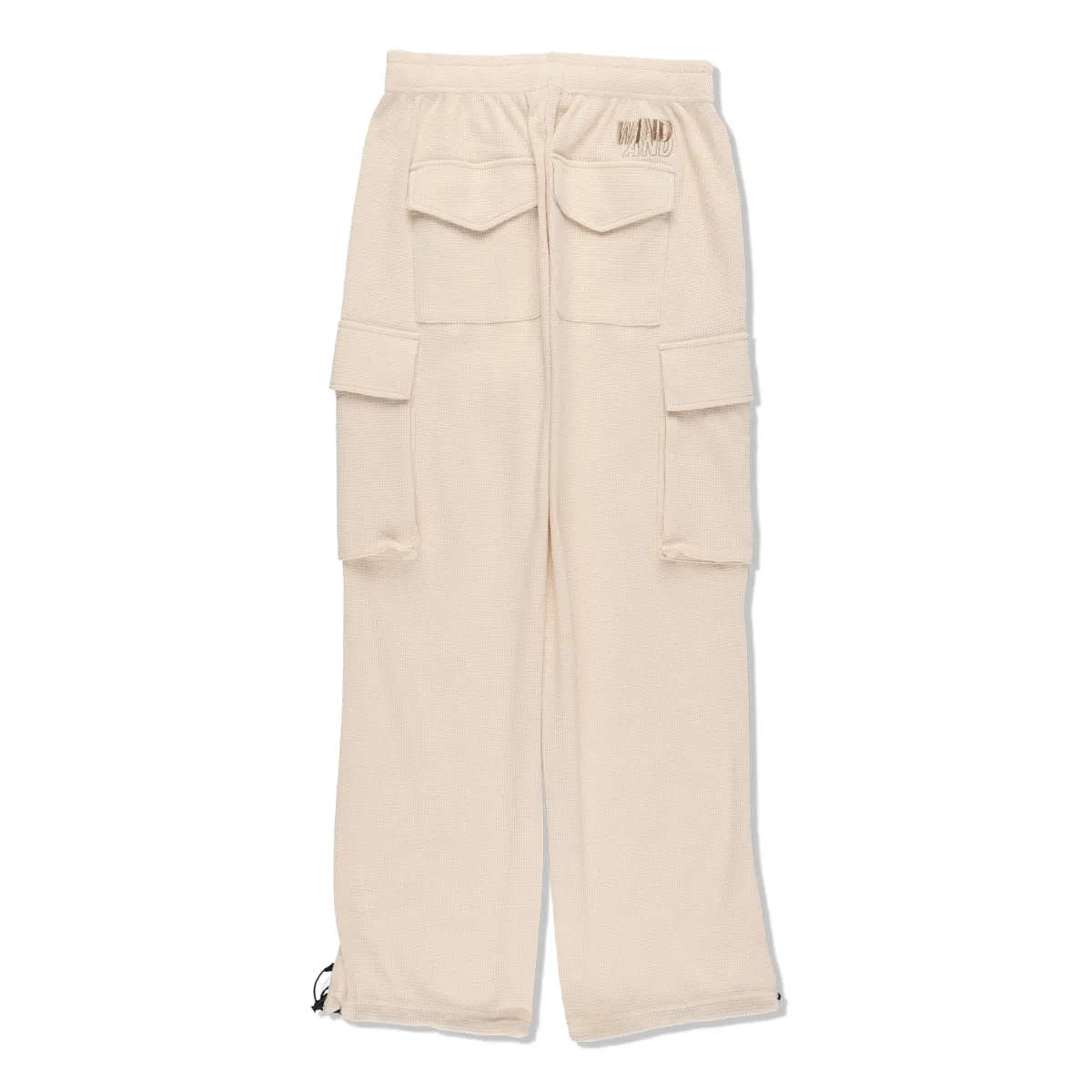 Waffle Cargo Pant Ivory WDS-O-ESS-24-Q3-WAF-04