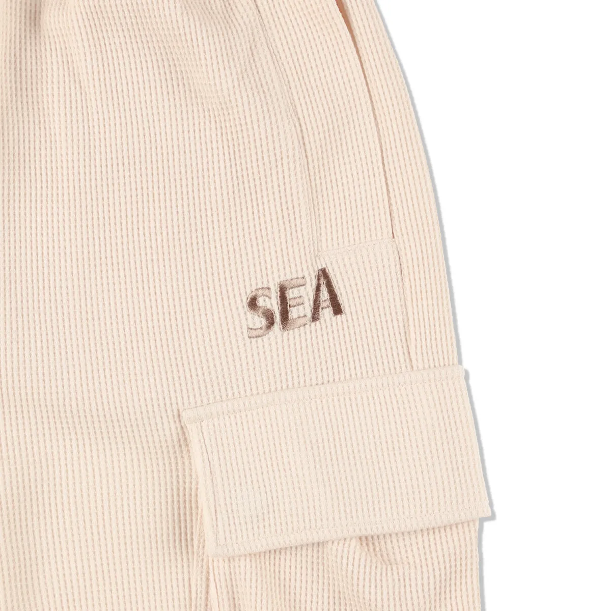 Waffle Cargo Pant Ivory WDS-O-ESS-24-Q3-WAF-04