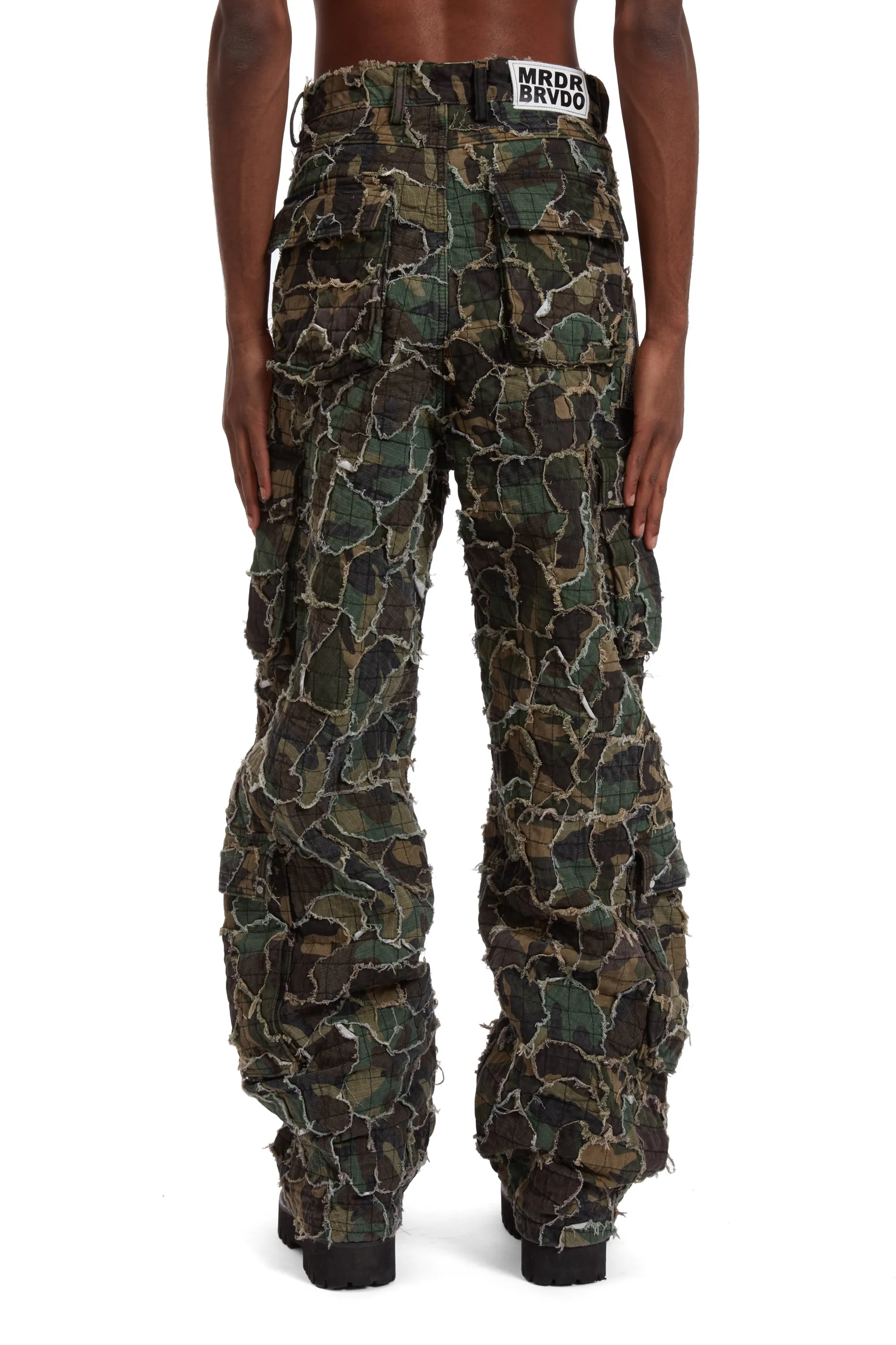WASHED CAMO CARGO PANT