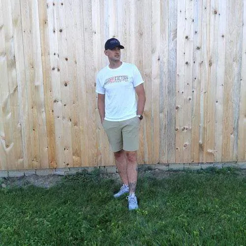 White DRI-POWER SPORT Poly Logo Shirt