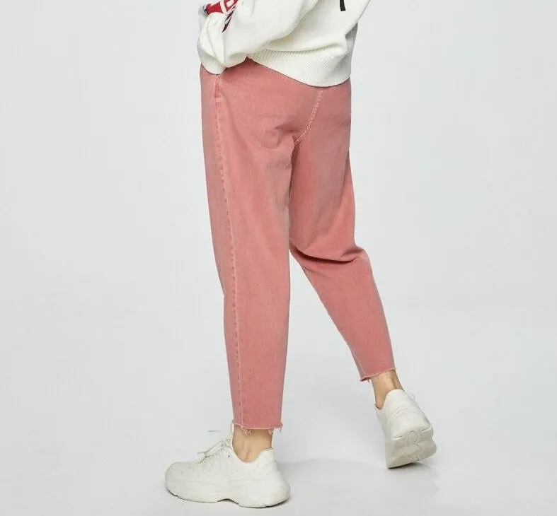 Women's 100% Cotton Old School Loose Jeans